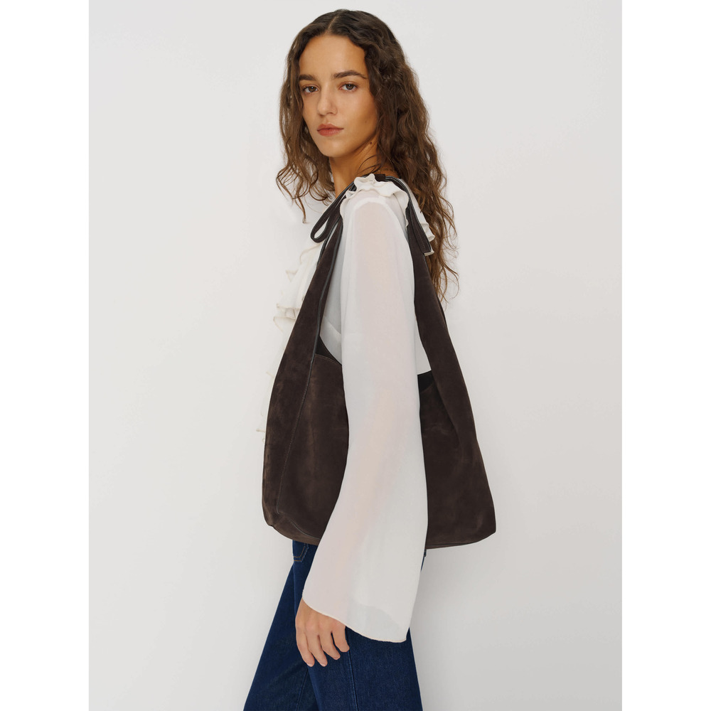 Reformation Medium Vittoria Tote Bag Brown - Size OS